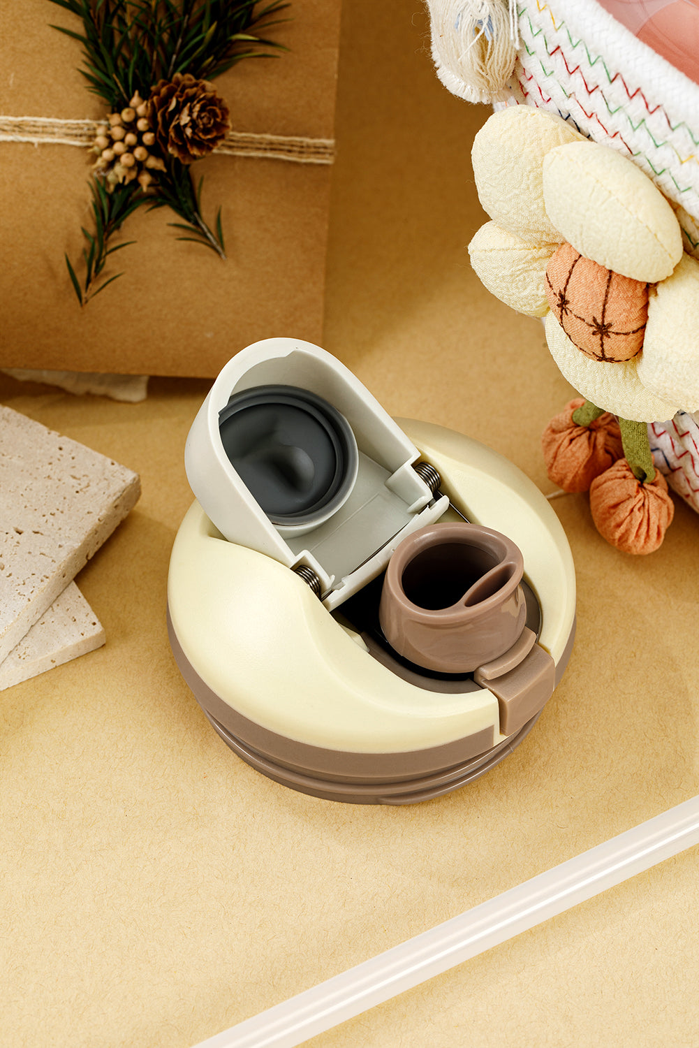 Yellow Sports Vacuum Insulated Tumbler