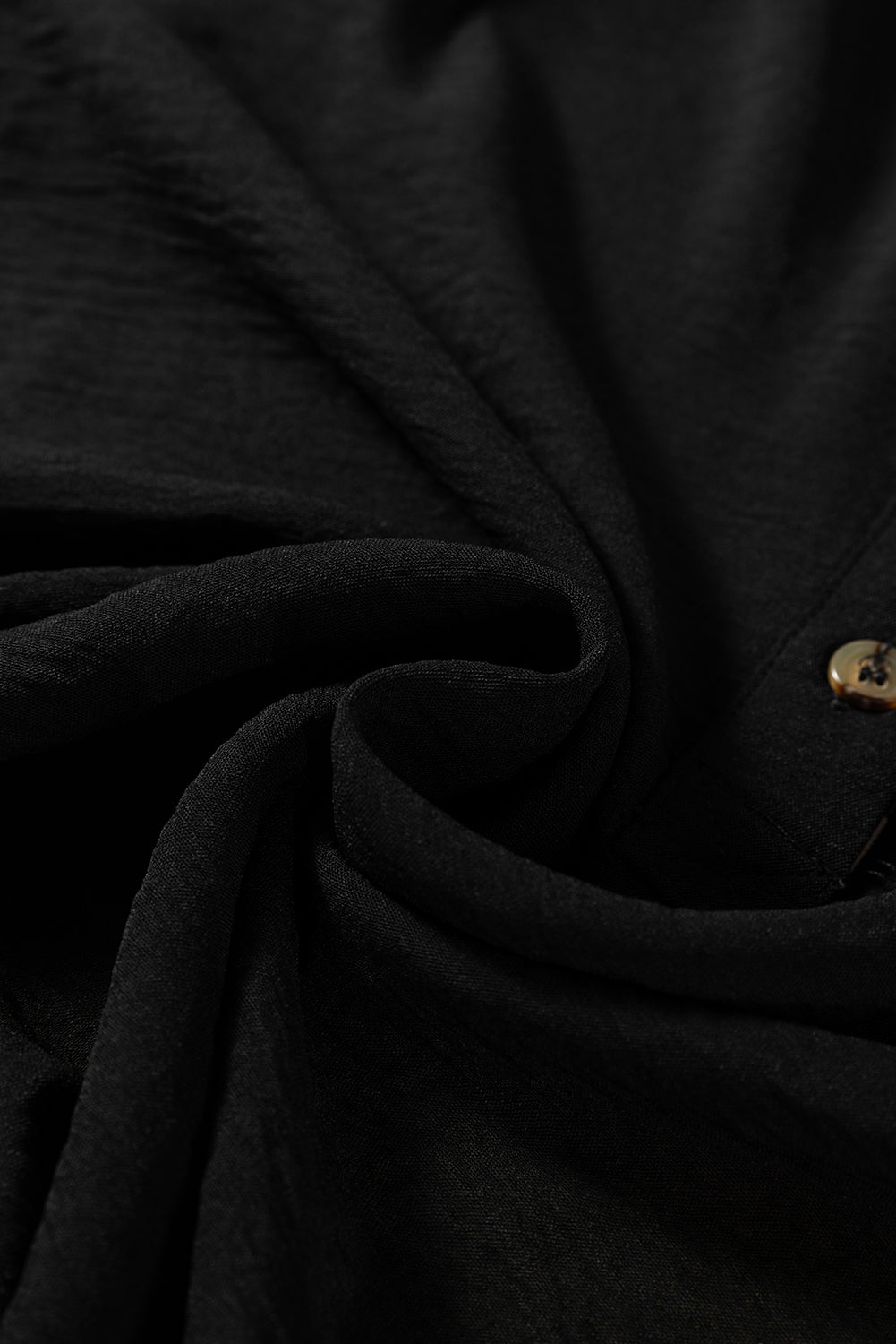 Black Leopard Contrast V Neck Long Sleeve Blouse